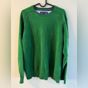 Tommy Hilfiger Green Crewneck Sweater